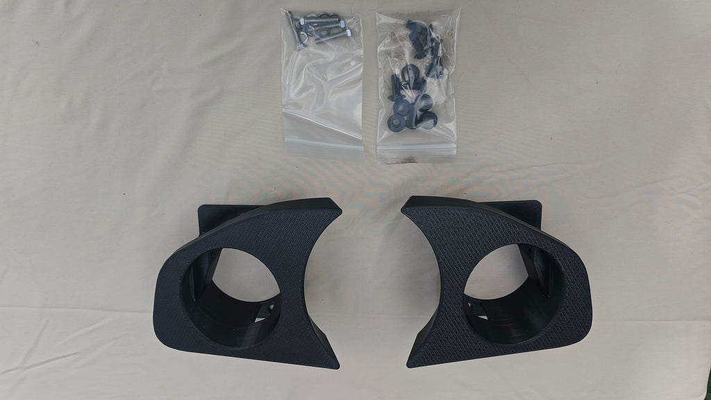 Jeep Wrangler JL steel bumper bracket for Baja Designs Squadron R Light Pod