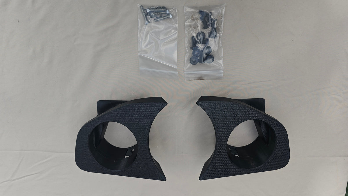 Jeep Wrangler JL steel bumper bracket for Baja Designs Squadron R Light Pod